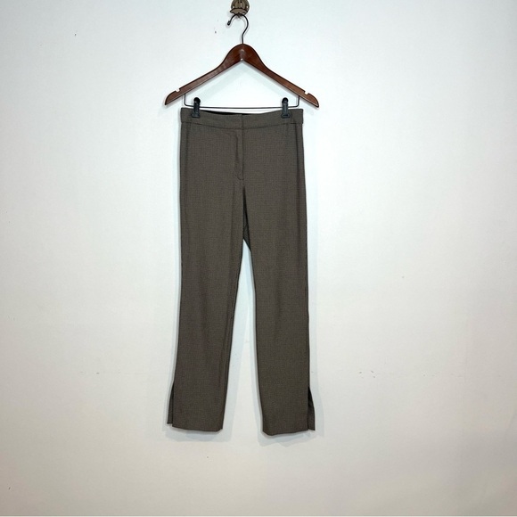 Aritzia Babaton Women’s Size 4 Atelier Numero Pant Mid Rise Skinny Brown Black - Picture 2 of 12